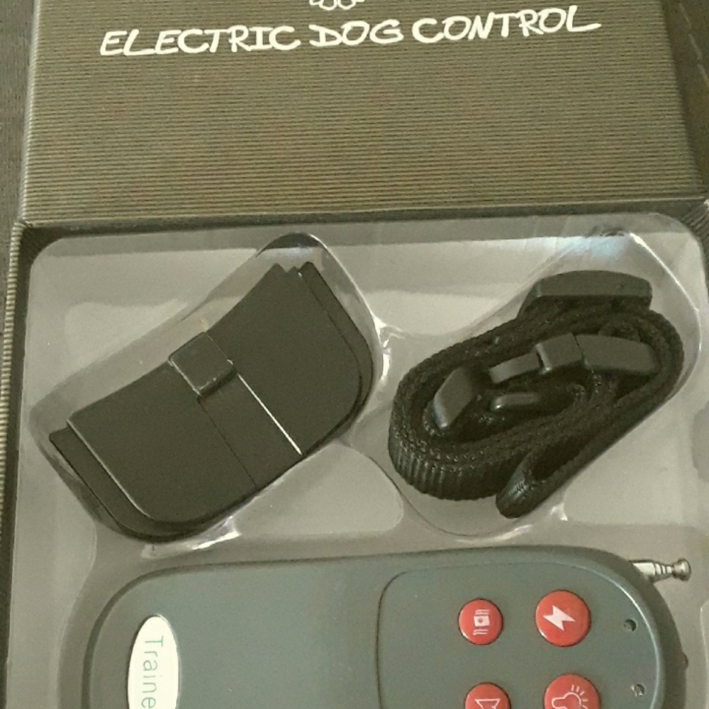 Electric dog training collar